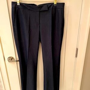 T Tahari navy trouser pants, size 6.